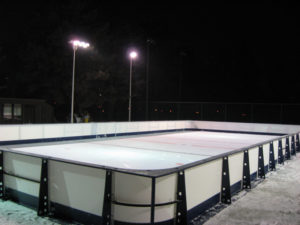 synthetic ice rink