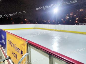 synthetic ice rink